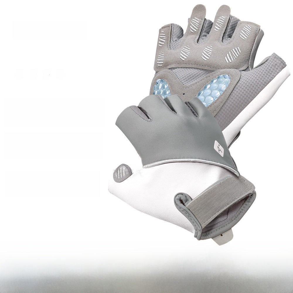 Women's Non-slip Air Cushion Sports Fitness Gloves