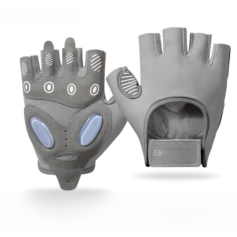 Women's Non-slip Air Cushion Sports Fitness Gloves