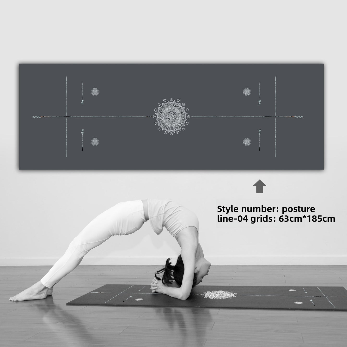 Yoga Mat Towel with Anti-Slip and Sweat Absorption