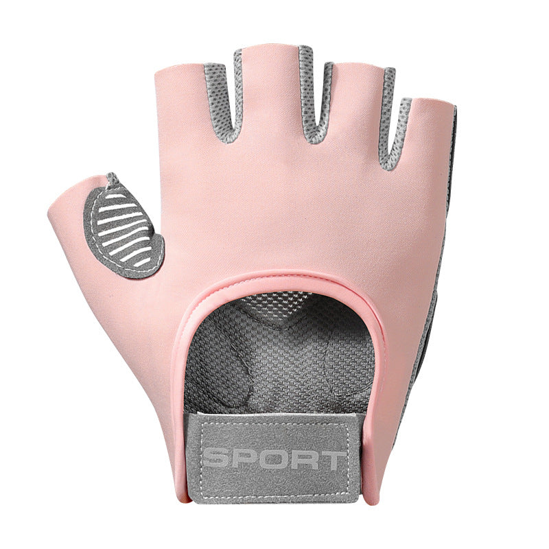 Women's Non-slip Air Cushion Sports Fitness Gloves