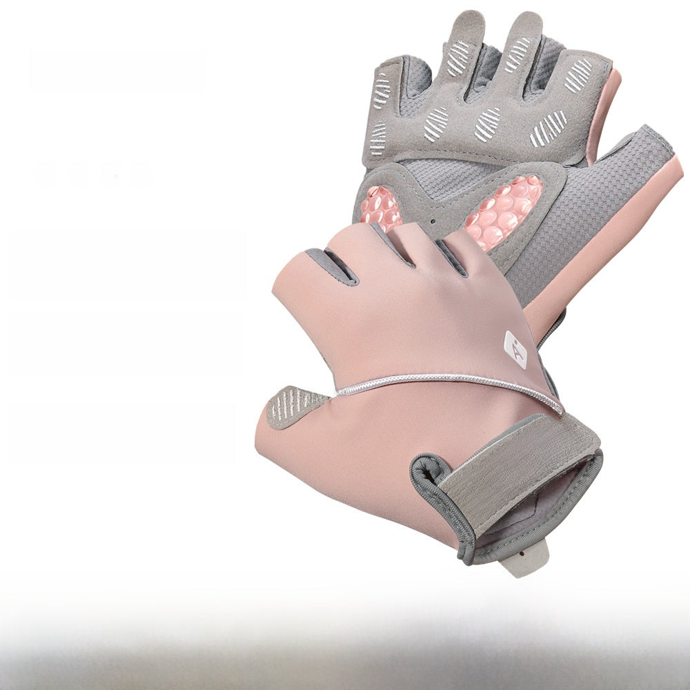 Women's Non-slip Air Cushion Sports Fitness Gloves