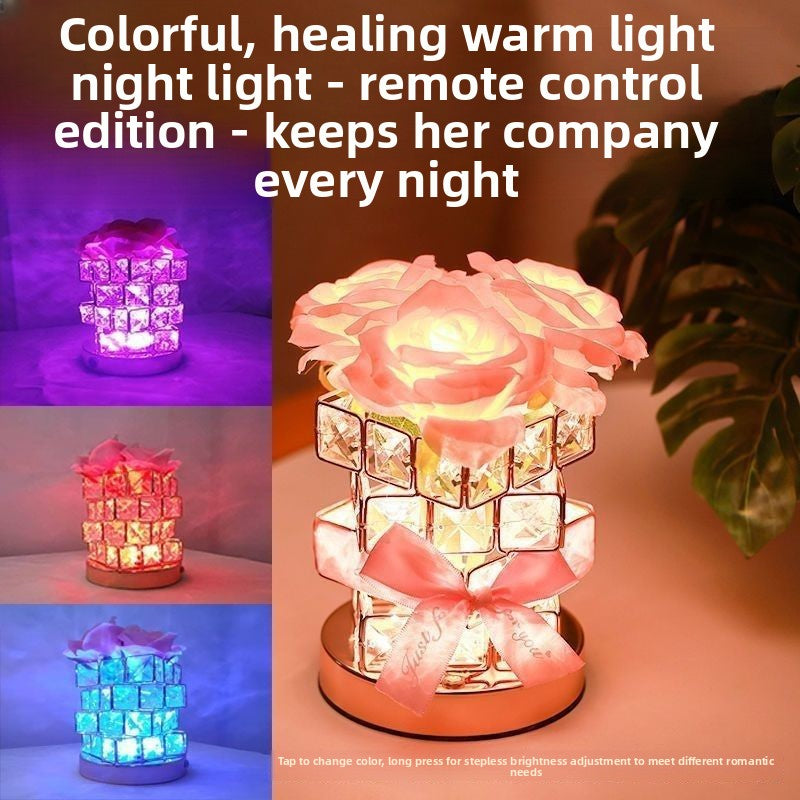Warm Crystal Night Light