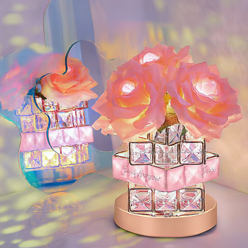 Warm Crystal Night Light