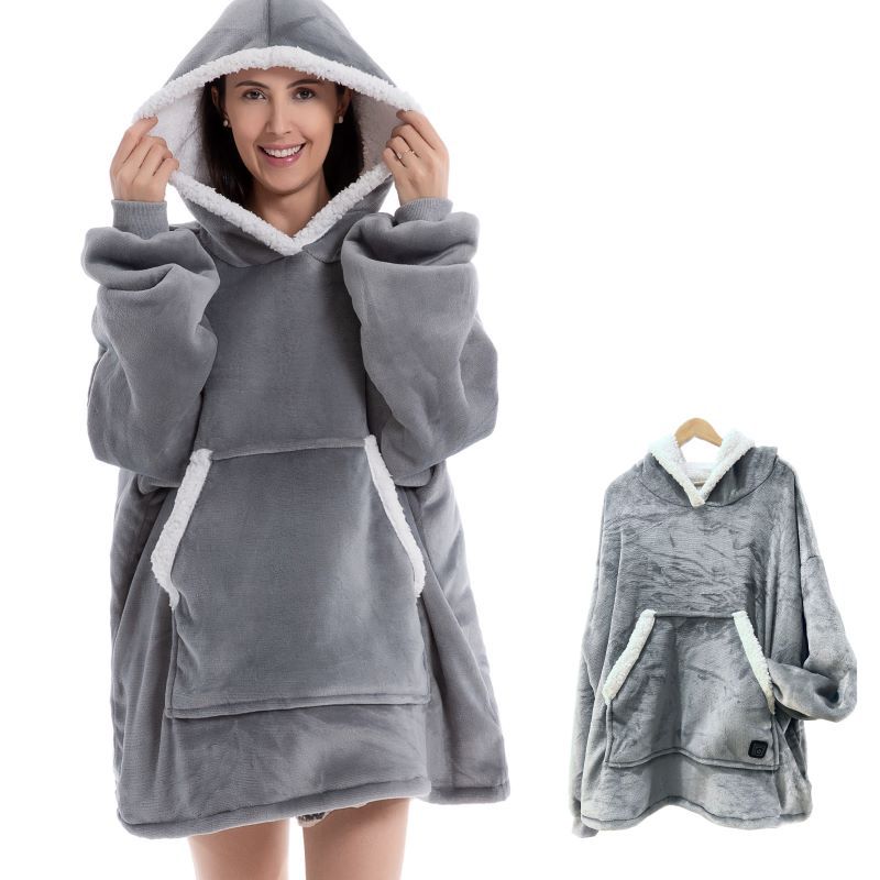 Wearable USB Electric Heating Blanket with Adjustable Temperature